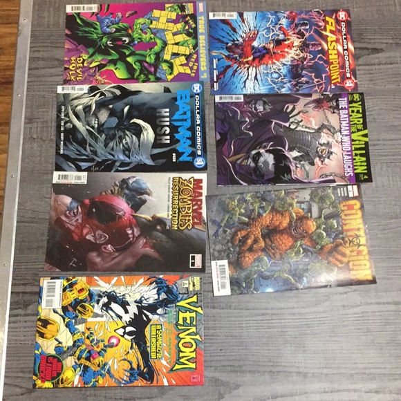 Marvel and DC Other - 7 Comics as shown in photos